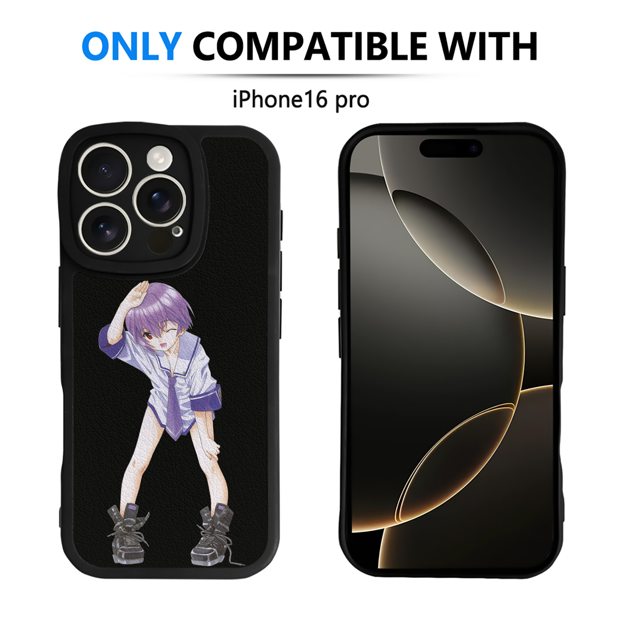 （画像用） EVA 新世紀エヴァンゲリオン 【iPhone 16シリーズ対応】シリコンスマホケース（レザー調） 材質：シリコン